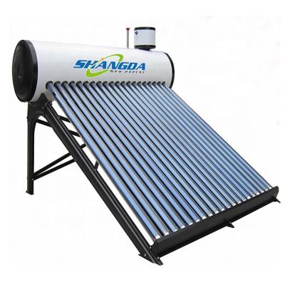 China outdoor 200 liters automatic feed water solar water heater price solar panel heater solar water for sale