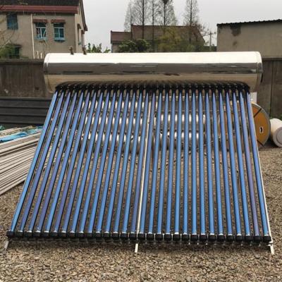 China 240 Liters Outdoor Rooftop Water Heater Vietnam Solar Tank Stainless Steel Solar Water Heater for sale