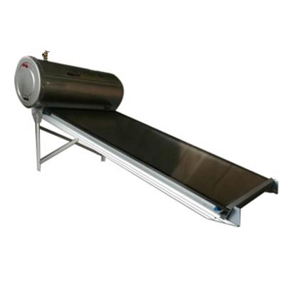 China Factory price good quality household 150 liter solar panel water heater pressurized water heater flat panel solar water heater for sale