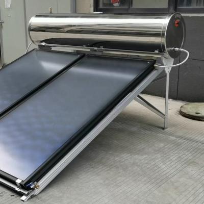 China Roof Top Outdoor SUS Solar Panel Water Heater Solar Water Heater System Compact Pressurized Solar Water Heater 300l for sale