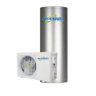 China 24 hours outdoor hot air water heater pump air source heat pump pool heater water heater source 300L for sale