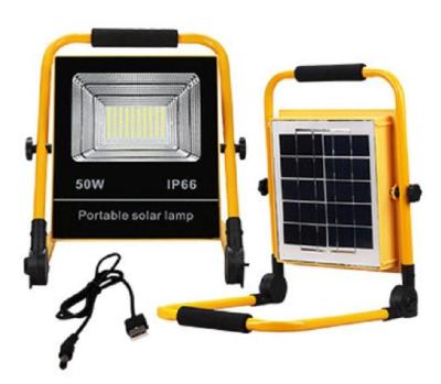 China Handy KMG Rain Resistant High Power 100w Portable Led Flood Light For Outdoor for sale