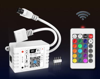 China Smart wifi voice controller KMG Wifi led strip light controller RGB app control voice control for compatible led strips for sale