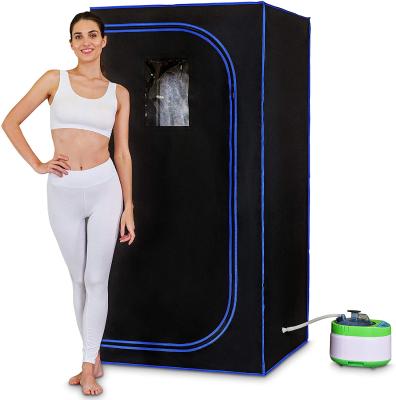 China 2021 New Steam Computer Control Panel Sauna Full Body Spa Sauna Tent Portable Outdoor Beauty Spa Personal Use Infrared Sauna Dome for sale