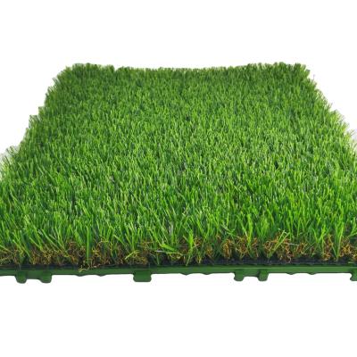 中国 Garden Patio Hedge Edging Sports Ground Best Price Is Easy To Install Artificial Grass Tile 販売のため