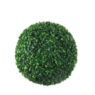 China Popular Indoor UV Protection Hot Sale Artificial Grass Balls and Outdoor Ceiling Boxwood Balls Pruning Grass Hanging Balls for sale