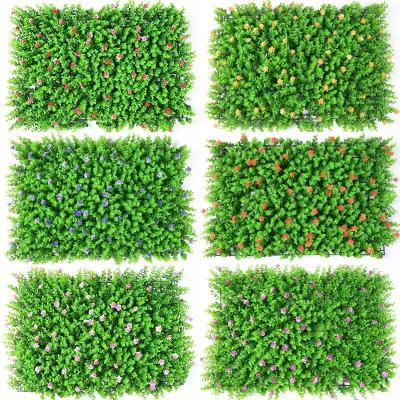 China Factory Sales The Latest Selling Garden Wall Green Plants Artificial Plants Wall Hot Outdoor Artificial Vertical Plastic Green Plants for sale