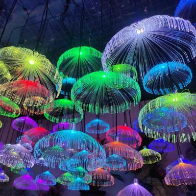 China IP65 Acrylic Material Solar Jellyfish Lamp LED Light Strings for Courtyard Atmosphere for sale