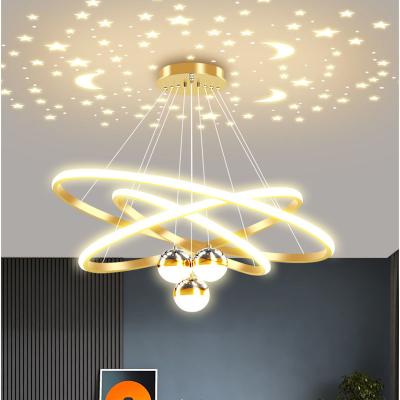 China 3 KG Modern Nordic Starry Sky Living Room Pendant Light with Light Drawing and Design for sale