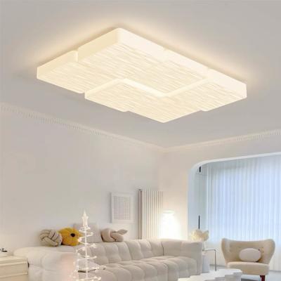 China Middle Size Eye Protection Full Spectrum Milk Brick LED Ceiling Light for Living Room for sale