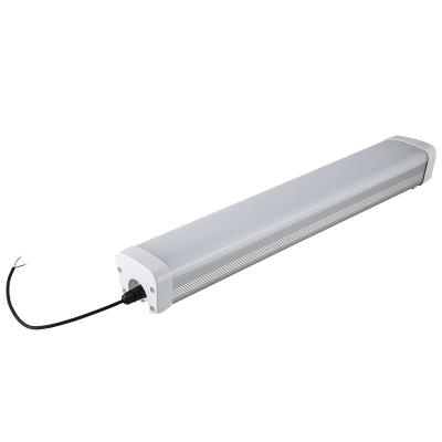 China Lighting Solutions Service Tri-proof Aluminum Shop Lights 4ft 54w Linear Batten Lamp 6000K Daylight Alert for sale