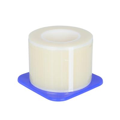 China Plastic Dental Instrument Consumables White Barrier Film Disposable Dental Barrier Film Strip With Dispenser for sale