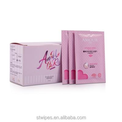 China pH Balance Individual Plastic Packaging For Wet Wipes Feminine Wash N/A for sale