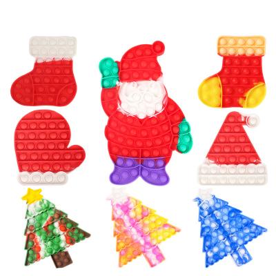 China Education Toy Hot selling Snowflake ChristmasTree fidgety person educational puzzle toys for sale