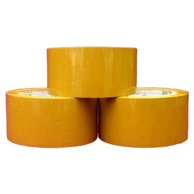 China Custom OPP Packing BOPP Golden Transparent Tape Shipping Carton Box Sealing Adhesive Packaging Tape à venda