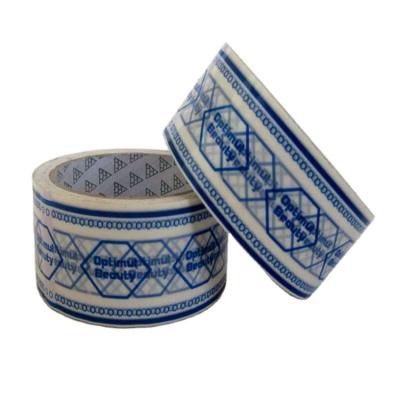 China Factory Wholesale Commonly Used Packaging Tape Printed Bopp Tape Water Active Bopp Logo Printed Adhesive Tape en venta