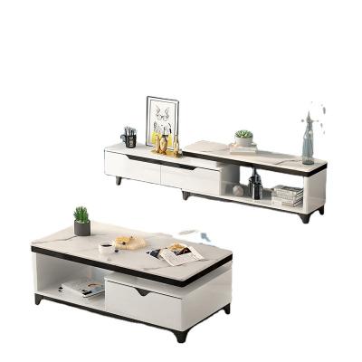 China (Other) Modern Adjustable Coffee Table and TV Stand Cabinet Design Living Room Units Furniture for sale