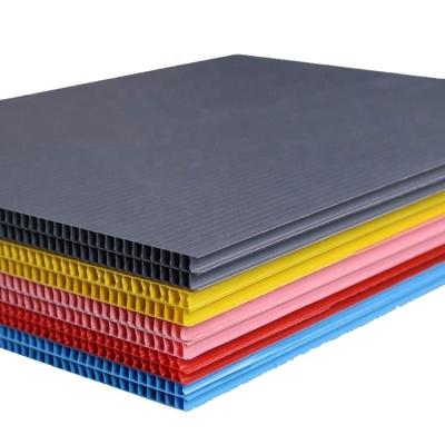 China 10mm Advertising Corrugated Plastic Sheets for sale