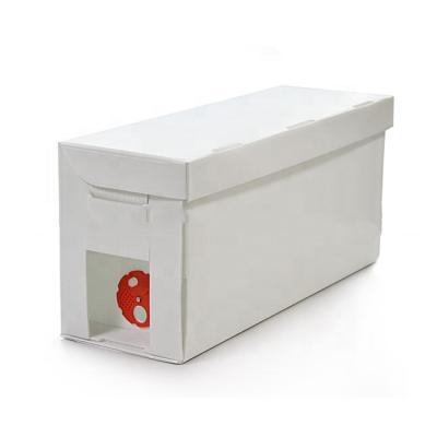 China Langstroth Recyclable Correx Corrugated Plastic Hive Nuc Boxes Fix 5 Frame for sale