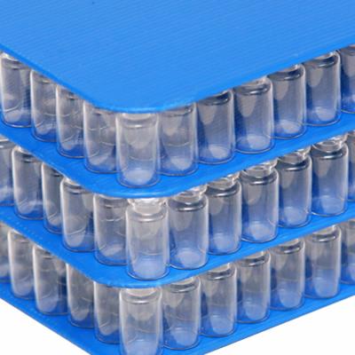 China Advertising Plastic Corrugated Layer Sealed On Edge Pads Plastic Pallet Separator for sale