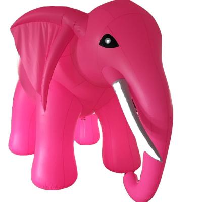 China GOOD QUALITY 2m-5m Length Hot Air Inflatable Elephant Blow Up Balloon Party Elephant Model Balloon for sale