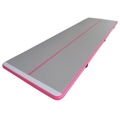 China Factory Price PVC Factory Price Gymnastics / Air Yoga Mat Washable 4m Tumbling Mat For Adult for sale