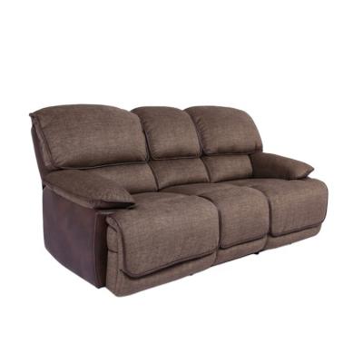 China (Size)Adjustable MAHWAH ENCOURAGES Fabric And Leather With Cup Holder Recliner Seat Boy Lounge 321 Lazy Sofa for sale