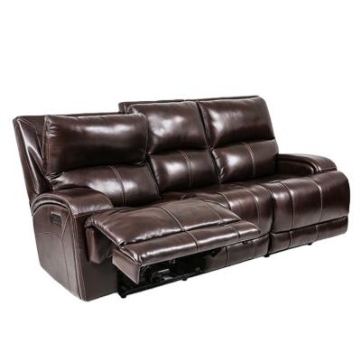 China (Size)MANWAH Adjustable ENCOURAGE Extended Sectional Luxury Leather Sofas Black Classic Modern Living Room Furniture for sale