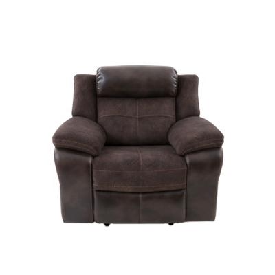 China (Size)MANWAH Adjustable ENCOURAGES American Modern Leather Furniture Recliner Living Room Couch Sectional Sofa 321 for sale