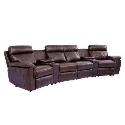 China (Size)MANWAH 321 CHEERS Newcomers Luxury Leather Living Room Recliner Sofa Sectional Adjustable Modern for sale