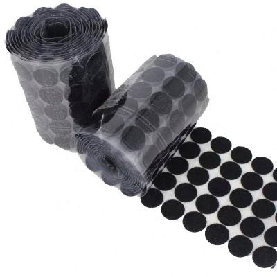 China Heavy Duty Self Adhesive Sticky Hook & Loop Tape Roll Tapes Self Adhesive Back Binding for sale