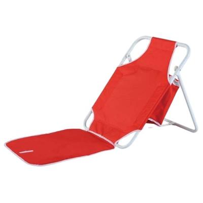 China New Contemporary Style Cheap Foldable Space Saving Beach Chair with Ice Bag and Backrest for sale