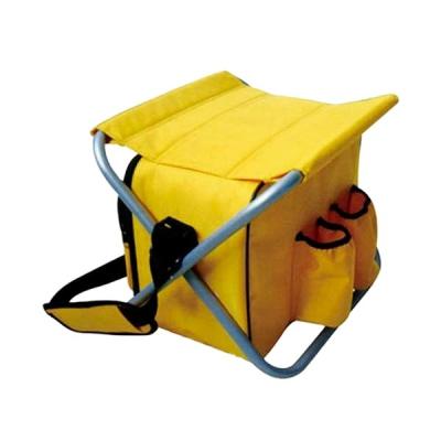 China Bestselling Portable Folding Useful Camping Stool With Ice/Cooler Bag 4Because029 for sale