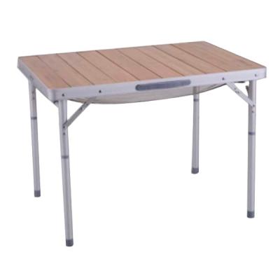 China Modern high quality outdoor place bamboo table for camping for sale