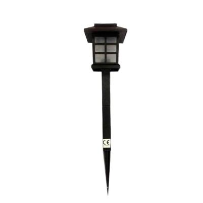 China High Quality Easy Use Black Modern European Style Solar Garden LED Plug Light for sale