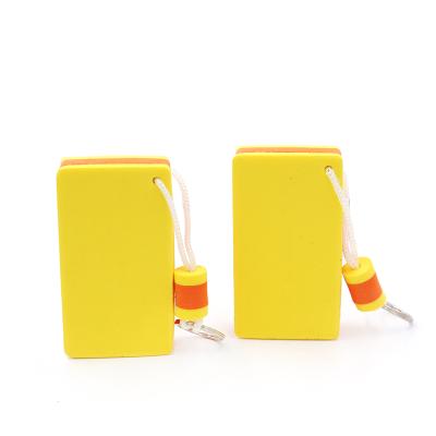 China Eco - Friendly Yellow White Color Gift Promotion Gift Best Price EVA Key Chain for sale