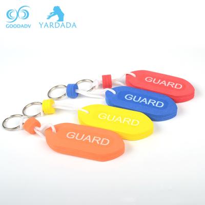 China EVA Custom EVA Keychain/EVA Foam Keychain/EVA Floating Key Chain With Logo for sale