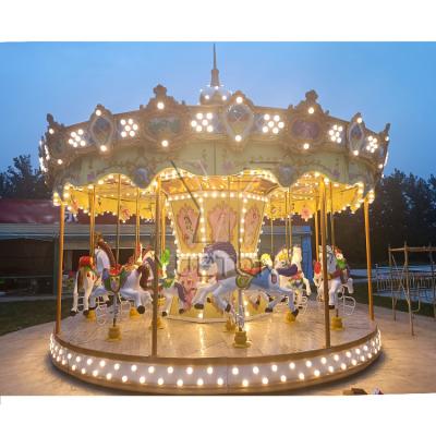 China Amusement Park 16 Seats Theme Children Amusement Park Rides Amusement Games Carousel Ride for sale