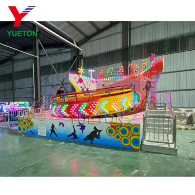 China FRP+steel Structure Zhengzhou Yueton Exciting Rides Disco Turntable Amusement Park Equipment Cheap Disco Tagada For Sale for sale