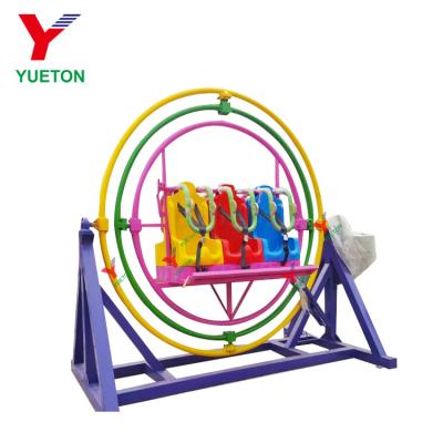 China High Quality Cheap ALLOY Mini Amusement Park Outdoor Theme Park Rides Human Gyro for sale