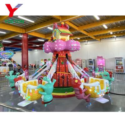 China Theme Park Direct Ride Rotary Candy Playground Amusement Park Factory Children Kids Amusement Park for sale