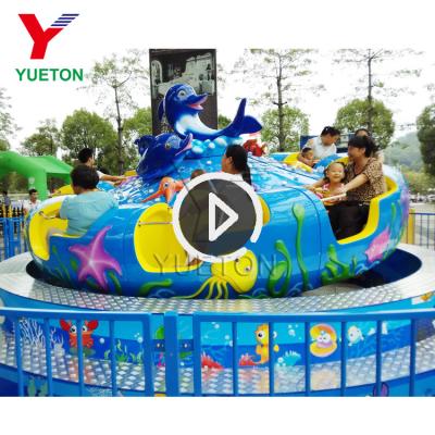 China 2021 Hot Sale New Products Rotary Sea Amusement Theme Park Magic Turntable Rides for sale