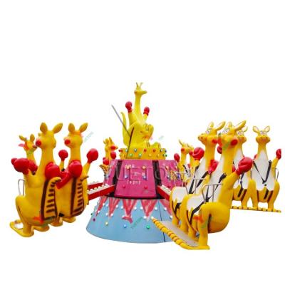 China Amusement Park China Manufacturer Amusement Park Kangaroo Jumping Bounce Spinning Rides for sale