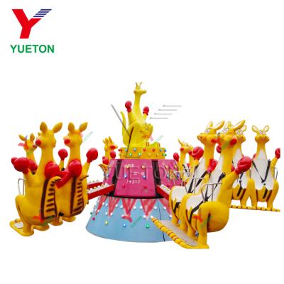 China Amusement Park Zhengzhou Yueton Amusement Rides Theme Park Machine Kangaroo Funfair Jumping Rides for sale