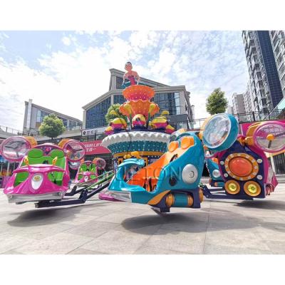 China Antique Metal Amusement Park Action Plan Carnival Blue Star Ride for sale