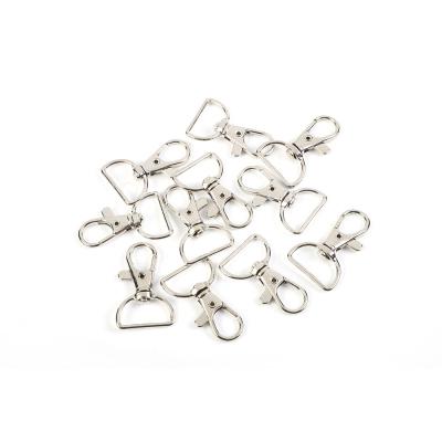 China Classic High Quality Metal Swivel Clasps Snap , Metal Lobster Claw Clasps For Bag for sale