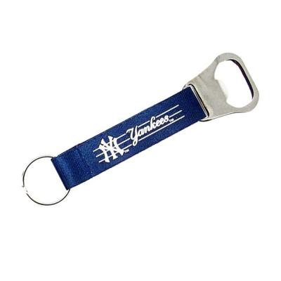 China Promotional New York Yankees Gifts Lanyard Key Ring Bottle Opener, MLB Bottle Opener Keychain no min order for sale