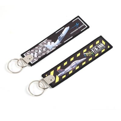 China Aviation Gifts/Stuff Gifts/Promotional Christmas/Friendship Blank Printing Short Lanyards Tag Key Chain Sublimation for sale