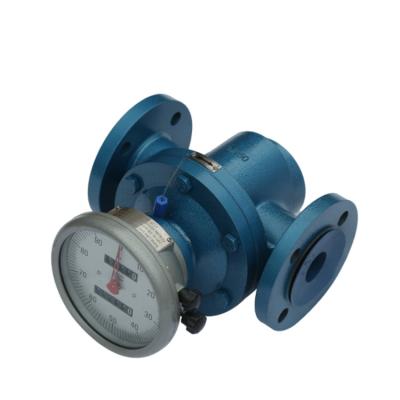 China Oval Gas Flowmeter Oval Gas Flow Meter Environmental Protection Gear Speed ​​LC Oval Flow Meter for sale