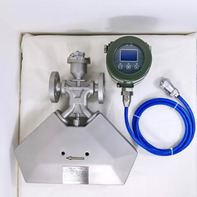 China Discount Large CMF Coriolis Mass Flow Meter Dn80 Coriolis Mass Flow Meter Heavy Oil Flow Meter for sale